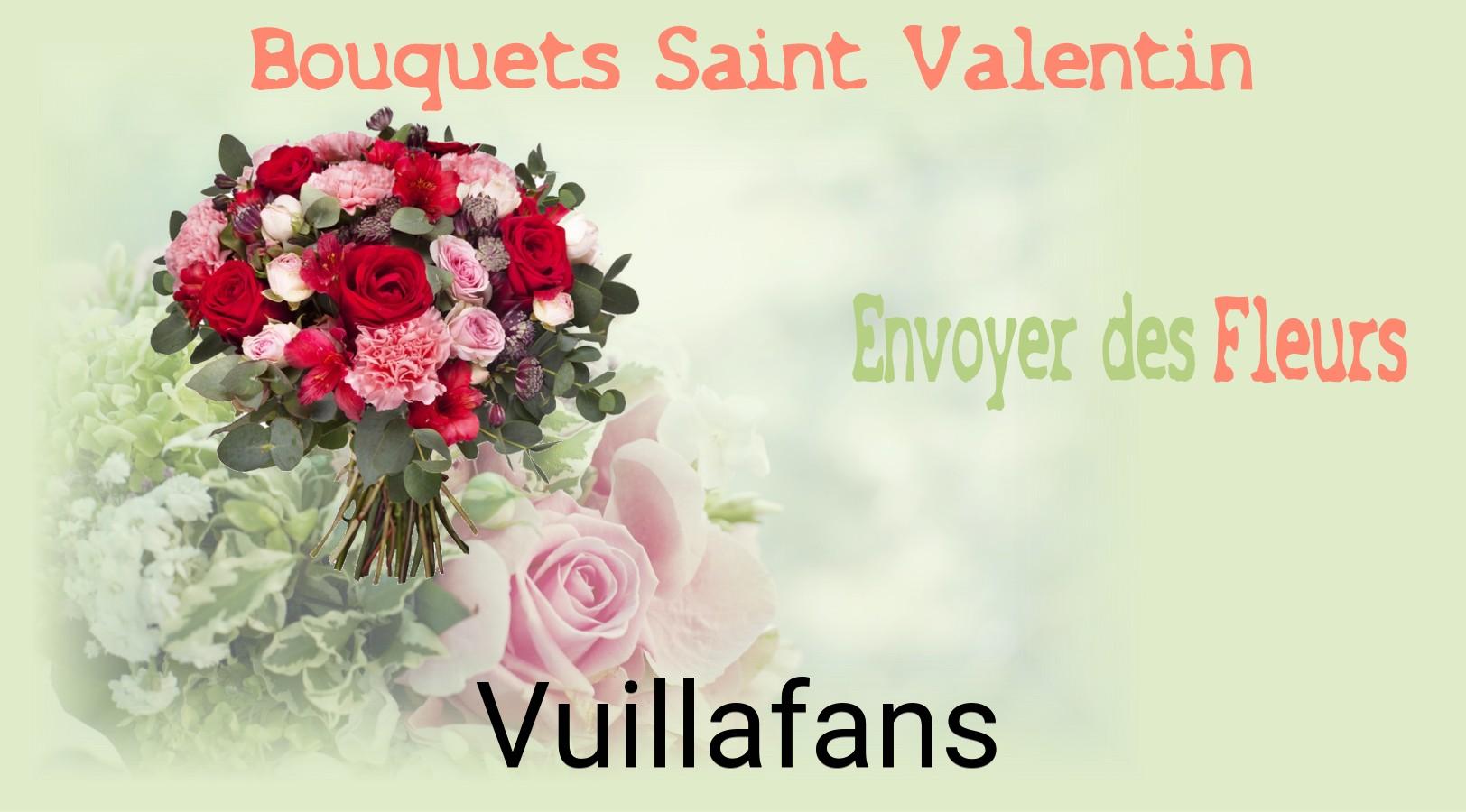 Roses de Saint-Valentin livrées à Vuillafans